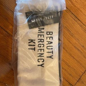 Bobbi brown canvas cosmetic bag